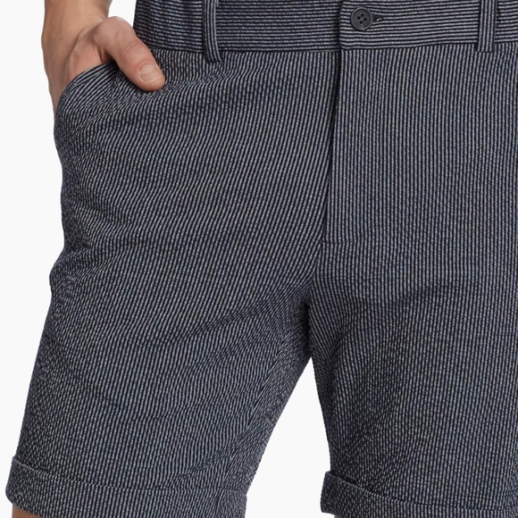 Saks Fifth Avenue COLLECTION Seersucker Shorts - Picture 1 of 8